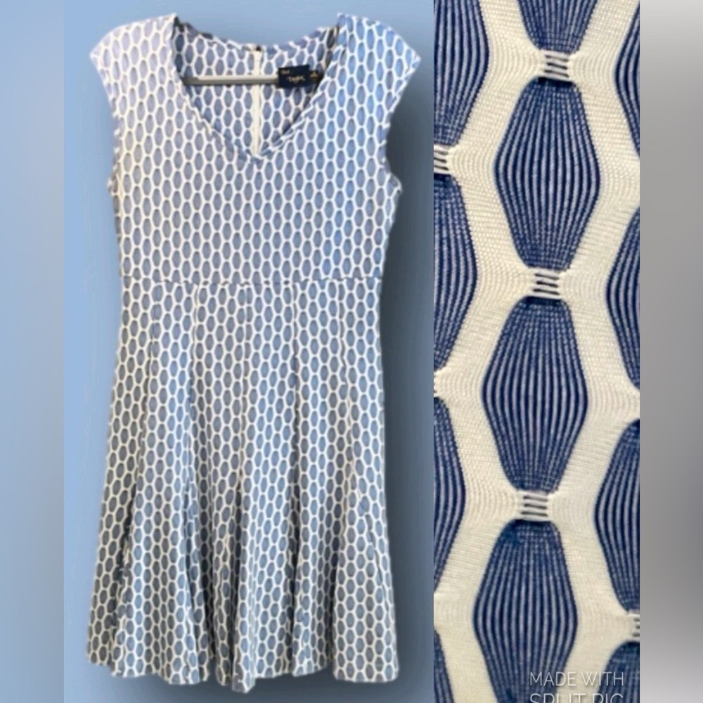 Just…Taylor Sleeveless pleated A-line dress